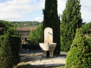 The village fountain