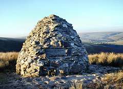 Cairn above Simonsbath, Exmoor National Park