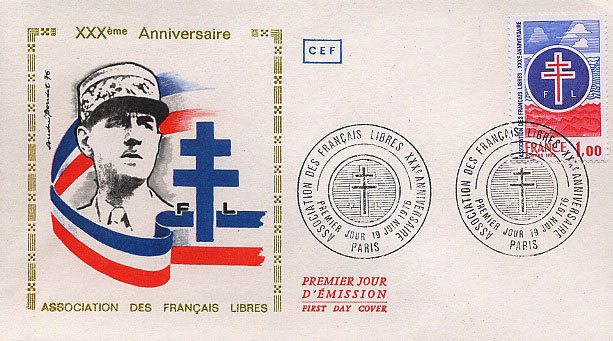 First Day Cover to mark 30 years of the A.F.L.