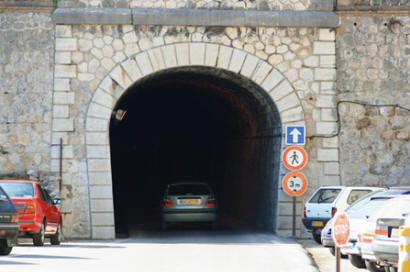 The east portal in 2008