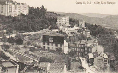 Early postcard view of Grasse