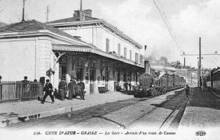 Grasse station before WWI