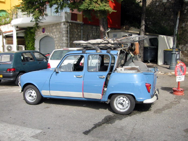 Renault 4 conversion to Knife Grinding Wheel!