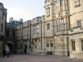 Outside of the Library, Windsor Castle
