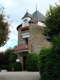 The converted windmill & restaurant at St. Jacut - De - La - Mer where John & Winifred stayed while on holiday.