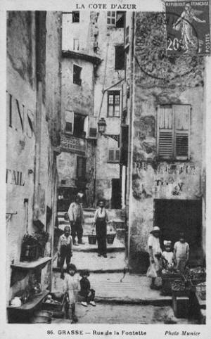Rue de la Fontette, Grasse, 1936