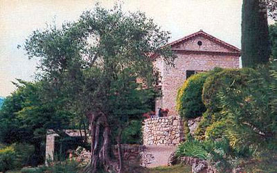 Part of the garden at the rear of Sunset House in 1992