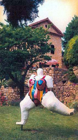USA art in the garden in the 1990's
