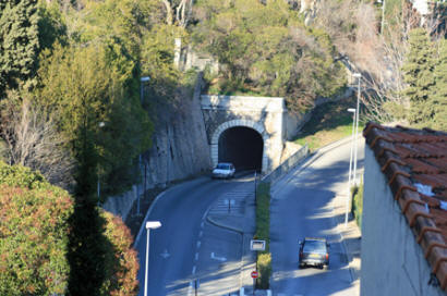 The west portal now in use as a road 2008